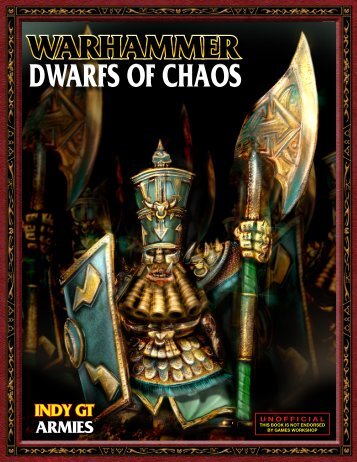 DWARFS OF CHAOS WARHAMMER