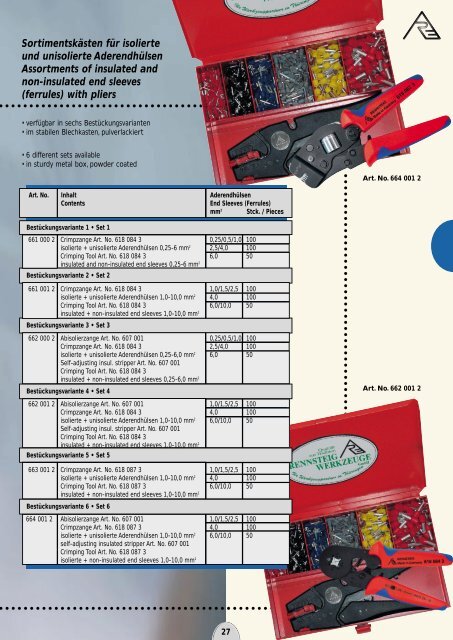 Crimpen â¢ Crimping - Timmer Tools & Technics