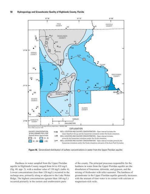 Hydrogeology and Groundwater Quality of Highlands ... - USGS