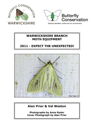 NEW - Butterfly Conservation Warwickshire