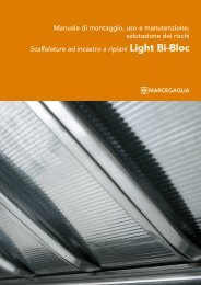 Scaffalature ad incastro a ripiani Light Bi-Bloc, Manuale di montaggio