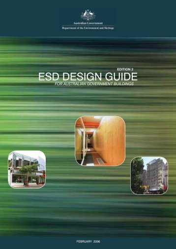 ESD design guide for Australian Government buildings: Edition 2