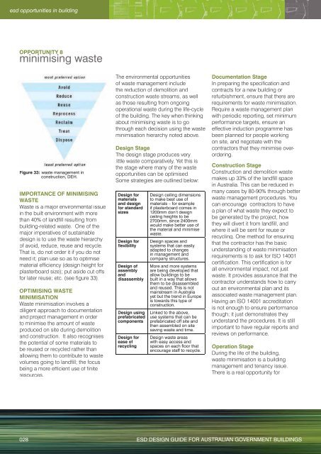 ESD design guide for Australian Government buildings: Edition 2