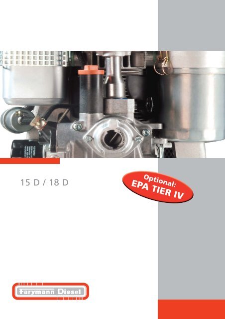 Farymann Diesel 1 Zylinder luftgekühlt 4,18 KW Modell 18 B