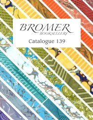 Catalogue 139 - Bromer Booksellers