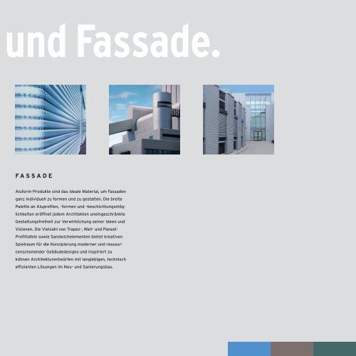 Aluprofile für Dach und Fassade.  - Aluform System GmbH & Co. KG