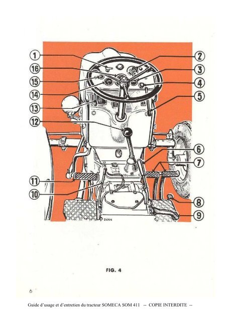 Guide d'usage et d'entretien du tracteur SOMECA SOM 411 ...