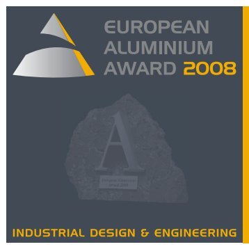 INDUSTRIAL DESIGN & ENGINEERING - European Aluminium Award
