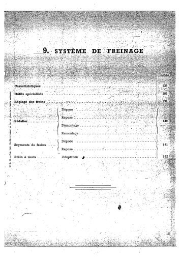 manuel rÃ©paration - freinage - Amicale des vieilles soupapes