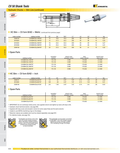 Tooling Systems