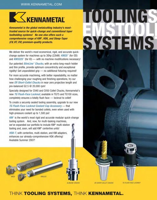 Tooling Systems