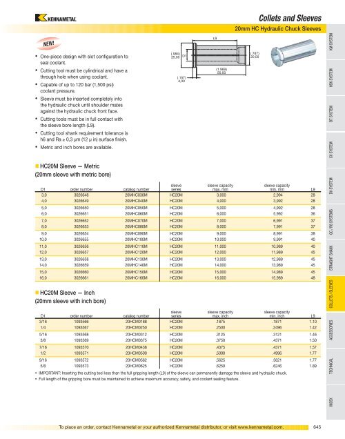 Tooling Systems