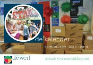 Open de kalender (pdf) - Basisschool De Werf