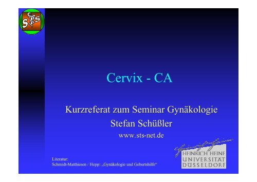 Referat - Cervix-CA - sTs-net.de