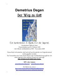 Lesen - Demetrius Degen
