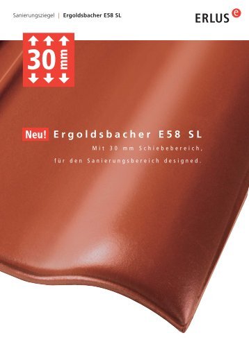 Ergoldsbacher E58 SL - Erlus