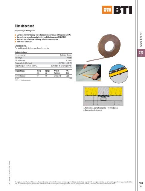 DACH-MONTAGESYSTEME/4W-SYSTEM - bei fensterBERLIN