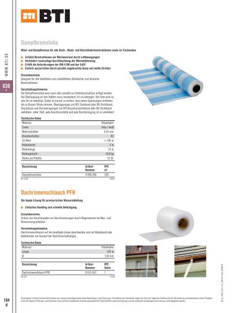 DACH-MONTAGESYSTEME/4W-SYSTEM - bei fensterBERLIN