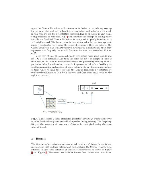 Real-time Image-Based Motion Detection Using Color and Structure