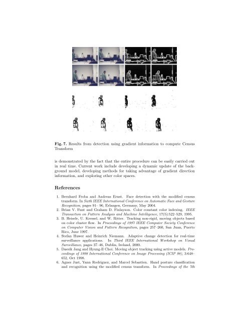 Real-time Image-Based Motion Detection Using Color and Structure