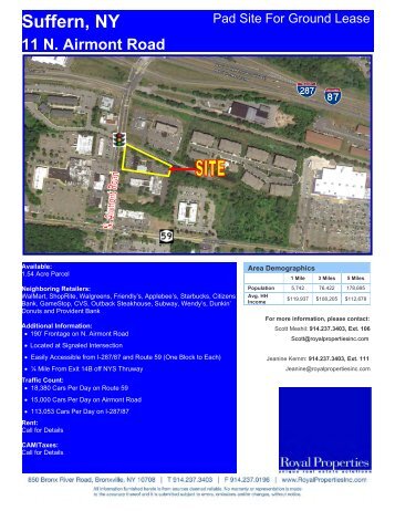 Suffern, NY 11 N. Airmont Road - Royal Properties, Inc.