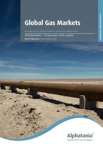 Global Gas Markets - Gas Strategies