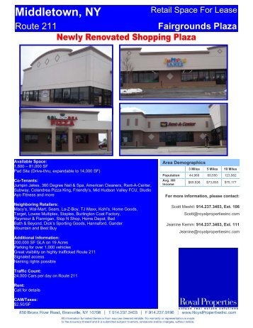 Middletown, NY - Royal Properties, Inc.