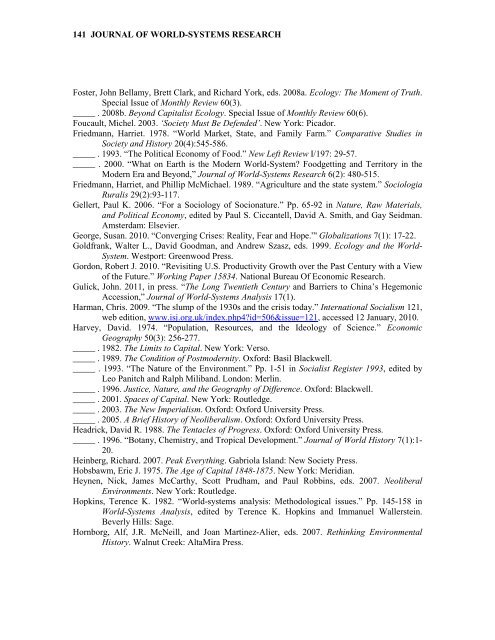 Entire Volume 17 issue 1 - Journal of World-Systems Research ...