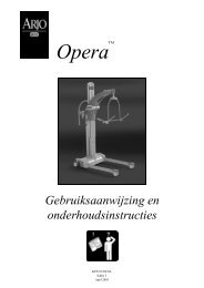 Gebruikershandleiding Opera tillift