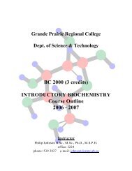 BC 2000 (3 credits) - Grande Prairie Regional College