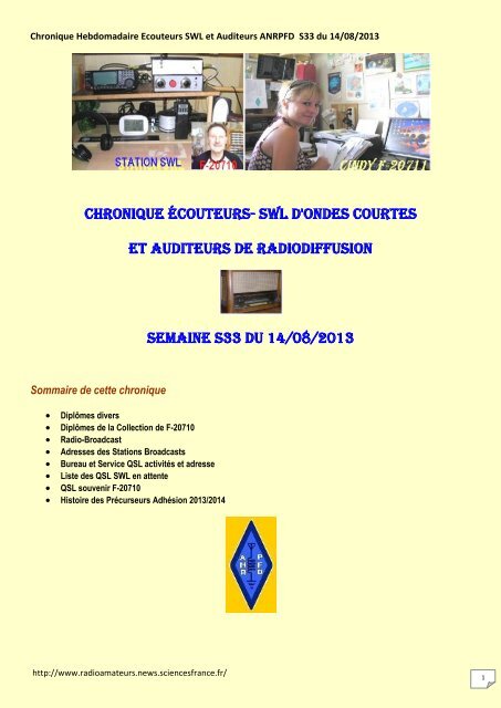 Chronique Écouteurs-SWL-OC-Auditeurs-de-Radiodiffusion-S33-14 ...