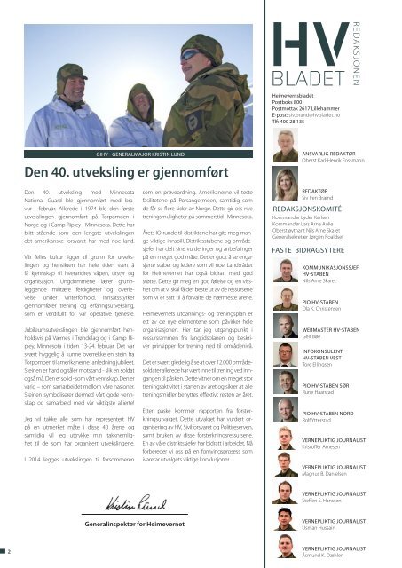 Utgave 1 - Heimevernet - Forsvaret