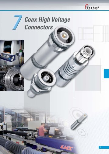 Coax High Voltage Connectors - Fischer Connectors