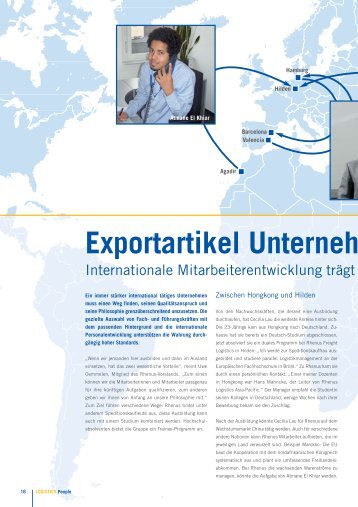 Exportartikel Unterneh