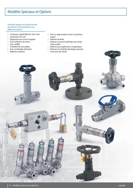 Robinetterie d'Instrumentation