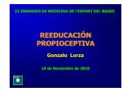 reeducacion propioceptiva - 25 Jornades de Medicina de l'Esport ...