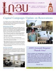 Capital Campaign: Update on Renovations - St. James