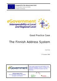 The Finnish Address System - Study on Interoperability at Local and ...