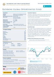 Rathbone Global Opportunities Fund - Rathbone Unit Trust ...