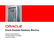 Oracle Exadata Database Machine - Combis