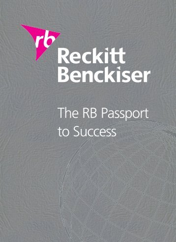 Download this publication as PDF - Reckitt Benckiser