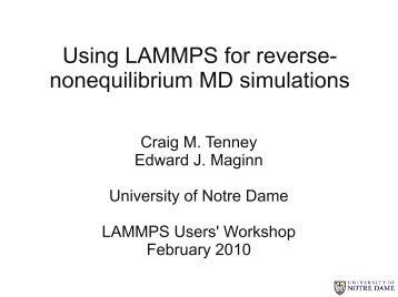 Using LAMMPS for reverse-NEMD simulations