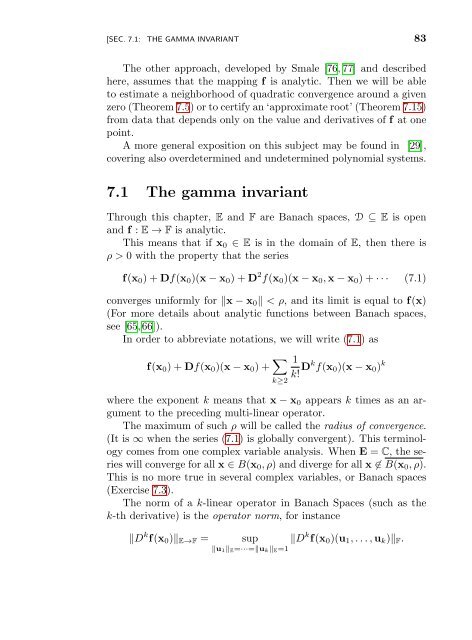 Nonlinear Equations - UFRJ
