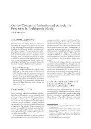 article - Music Archaeology of the Americas