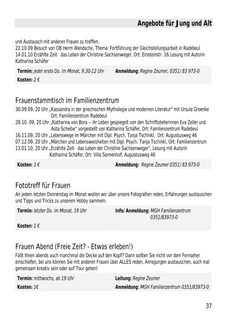 serviceangebote - Familieninitiative Radebeul eV