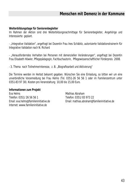 serviceangebote - Familieninitiative Radebeul eV