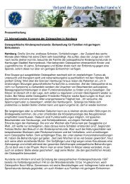 Pressemitteilung als PDF - Verband der Osteopathen Deutschland ...