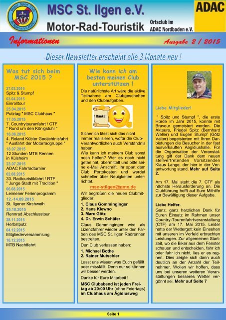 Newsletter  2  -  2015