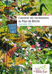 au Pays de Bitche - Office de Tourisme du Pays de Bitche