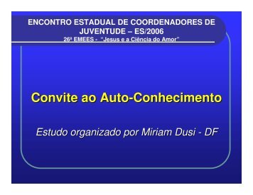 Convite ao Auto-Conhecimento